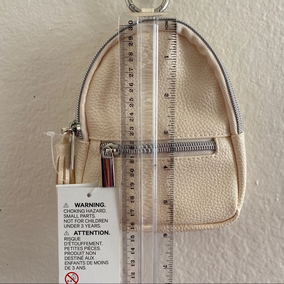 h&m mini backpack keychain